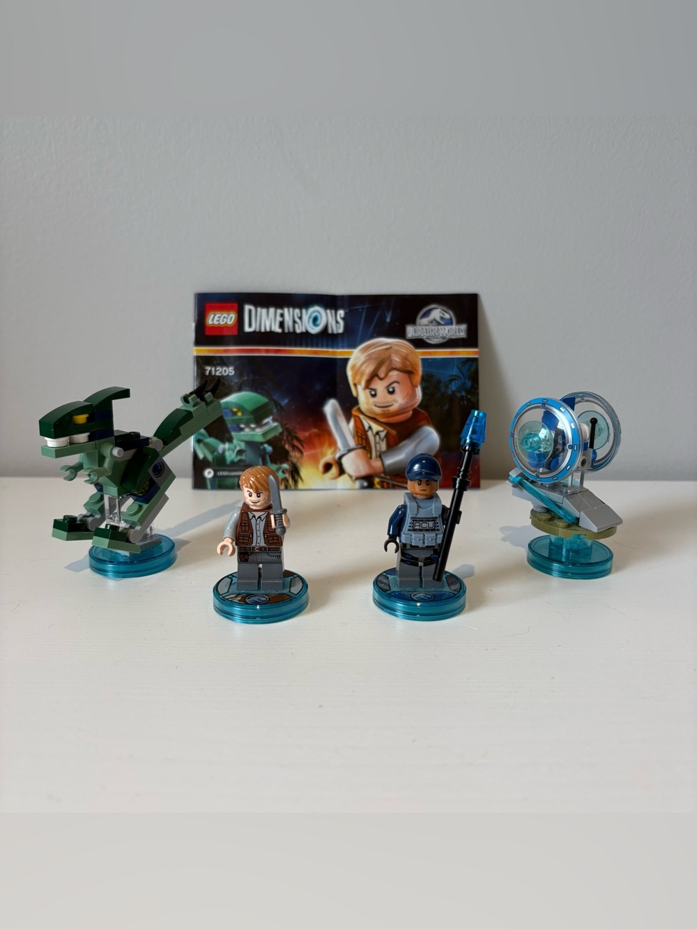 LEGO Dimensions 71205 Jurassic World Team Pack - 100% Complete with Manual